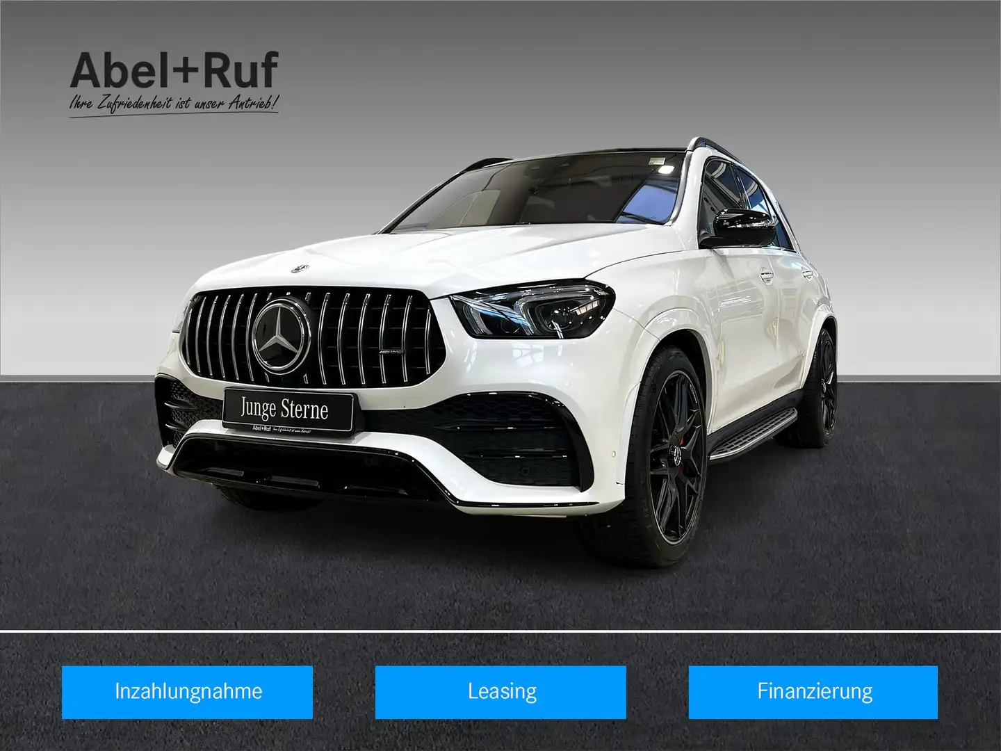 Mercedes-Benz GLE 53 AMG AMG GLE 53 4M NIGHT+GUARD+Burm+Ambi+Pano+AHK+360 Weiß - 1