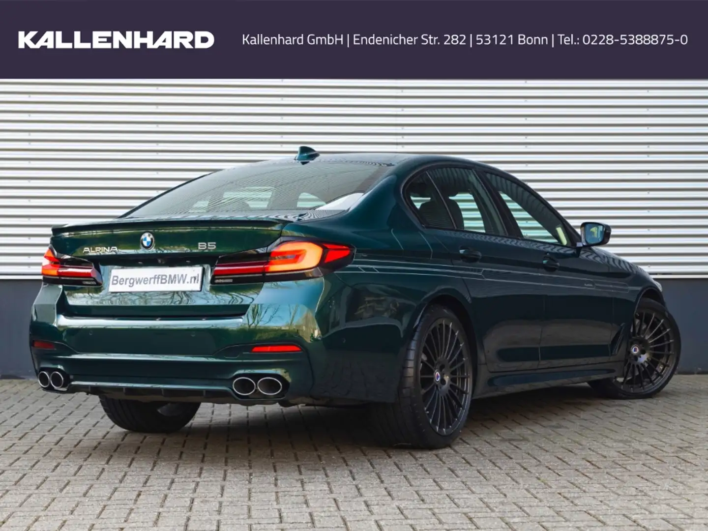 Alpina B5 Limo-LAVALINA 2-Bowers & Wilkins-SHZ-Sportbremse Yeşil - 2