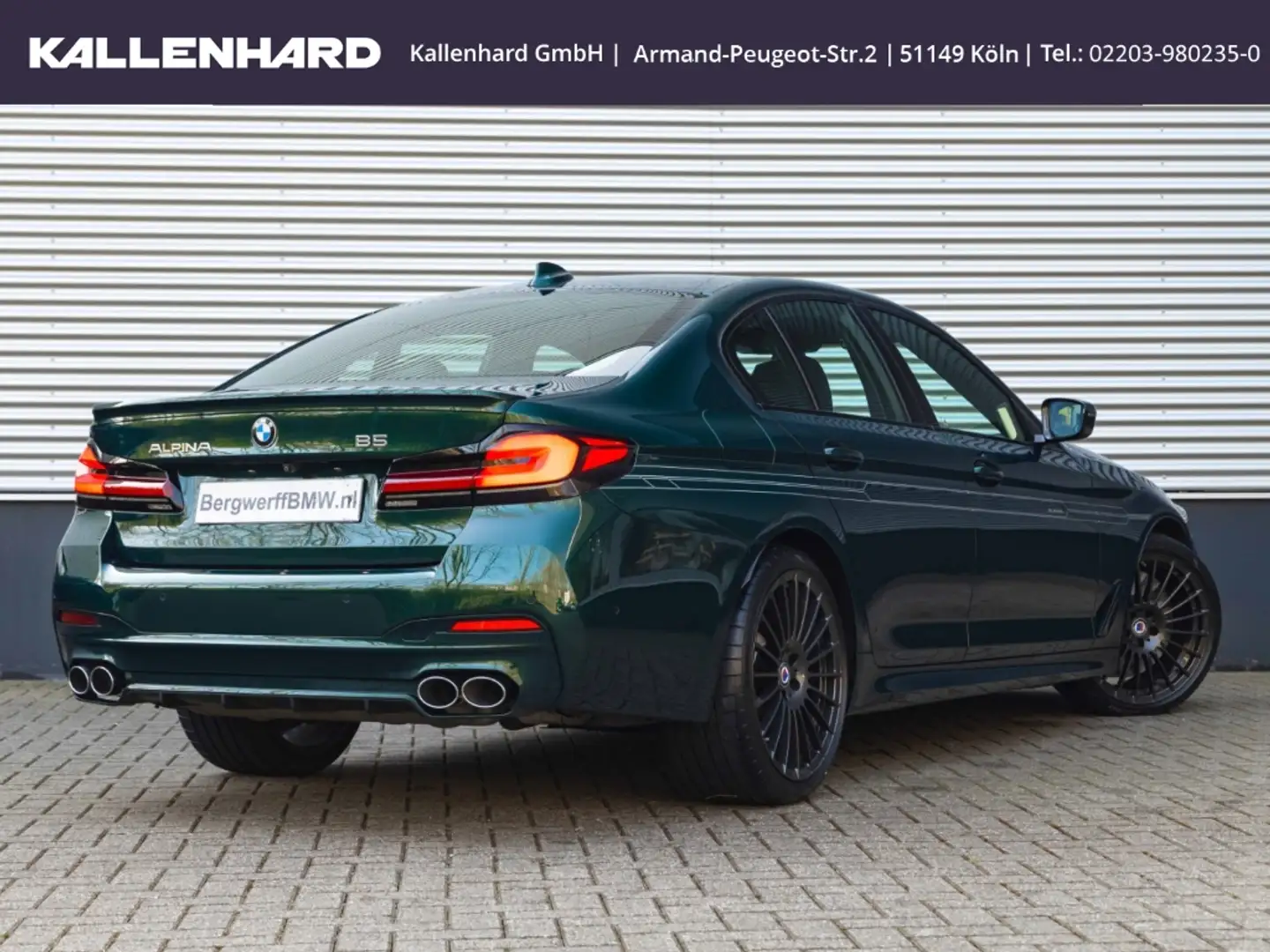 Alpina B5 Limo-LAVALINA 2-Bowers & Wilkins-SHZ-Sportbremse Verde - 2