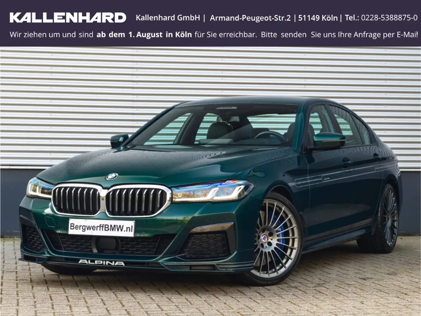 Alpina B5 Limo-LAVALINA 2-Bowers & Wilkins-SHZ-Sportbremse Verde - 1