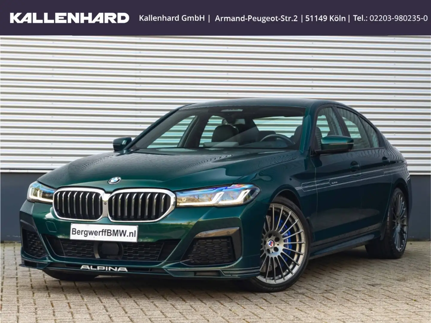 Alpina B5 Limo-LAVALINA 2-Bowers & Wilkins-SHZ-Sportbremse Verde - 1