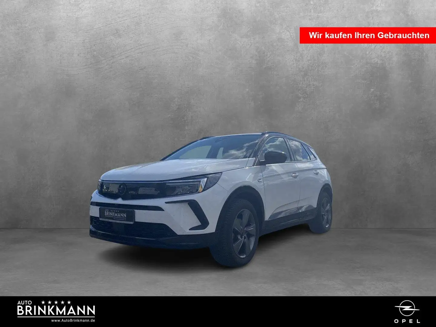 Opel Grandland Grandland 1.2 Turbo GS Line (EURO 6d) SHZ/Kamera Blanc - 1