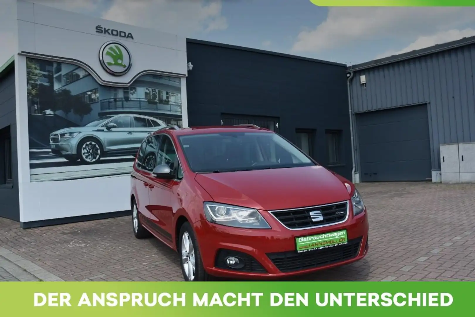 SEAT Alhambra 2.0 FR-Line*7Sitzer*elektr.Schiebetüren Piros - 1