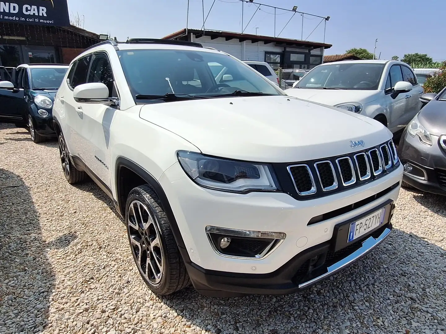 Jeep Compass 2.0 mjt Limited 4wd 140cv auto Bianco - 1