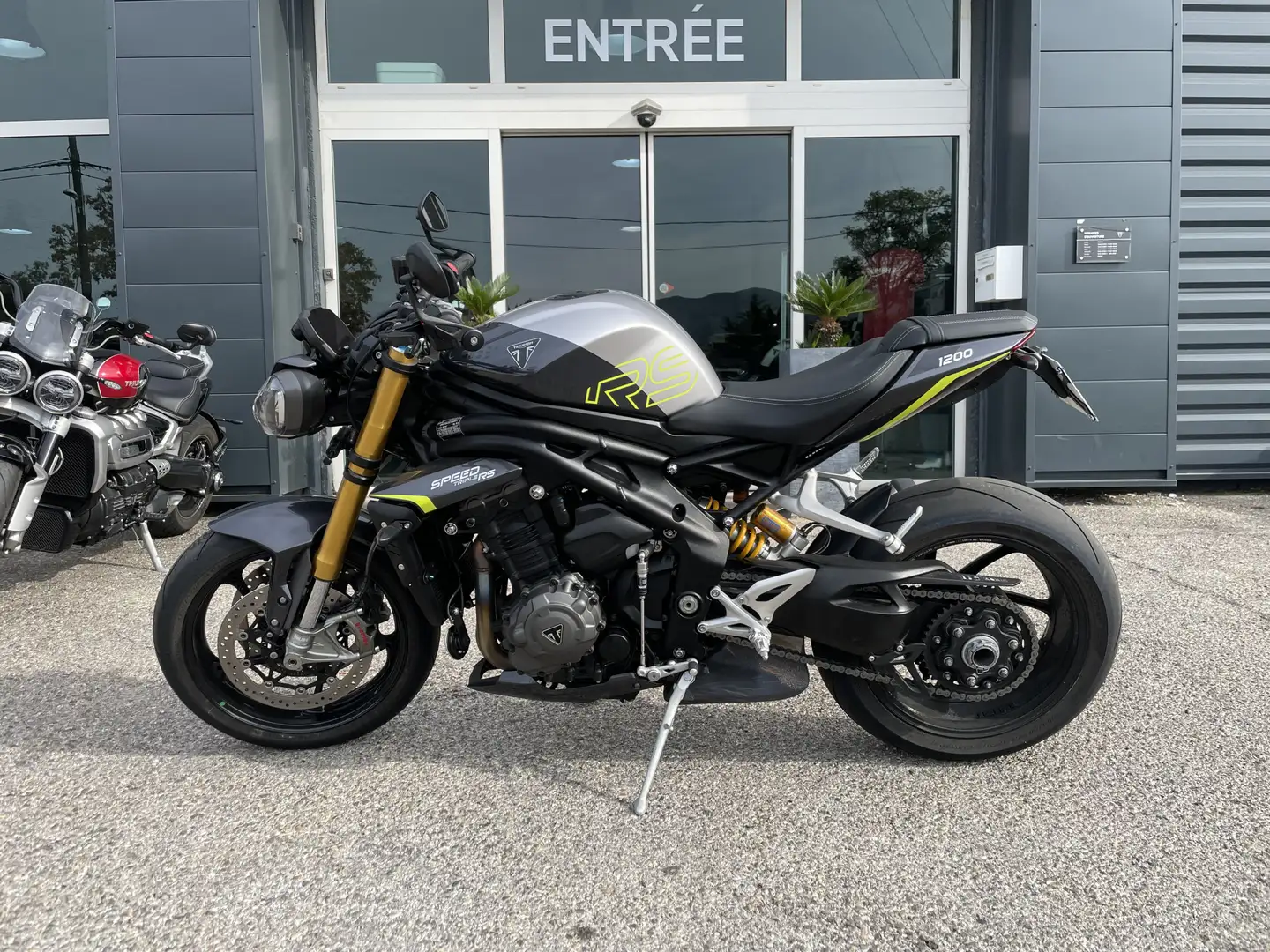 Triumph Speed Triple 1200 RS Gris - 1