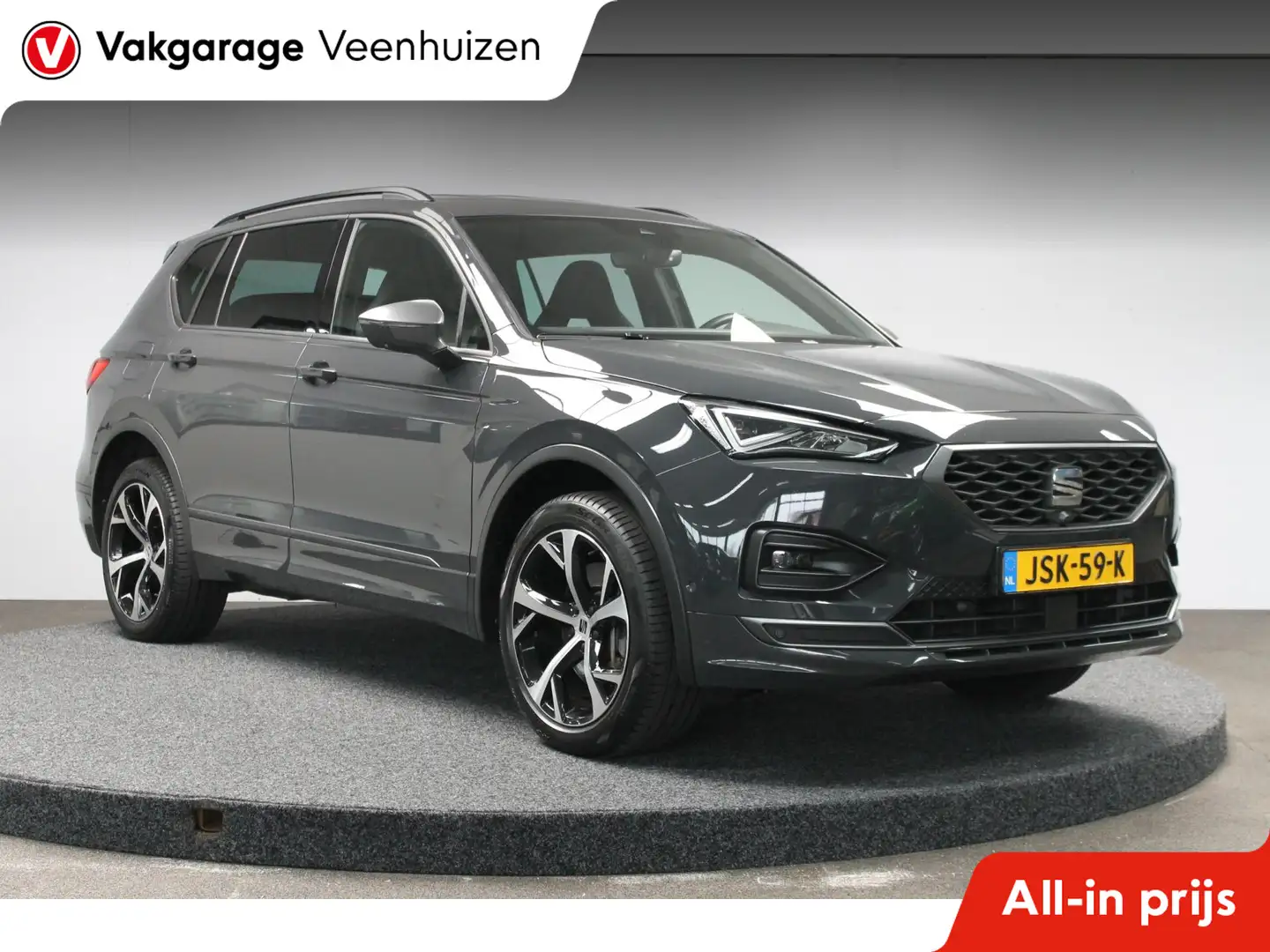 SEAT Tarraco 1.4 TSI e-Hybrid PHEV FR|Rijklaar prijs|360 camera Gris - 1