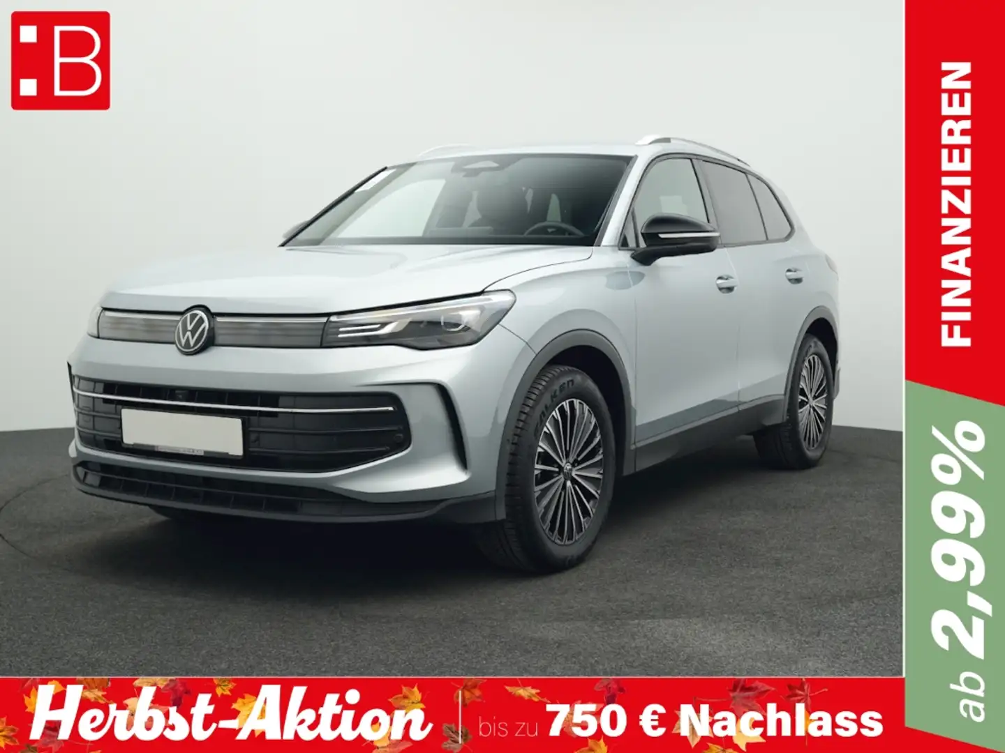 Volkswagen Tiguan 2.0 TDI DSG GOAL AHK PLUS-PAKET NAVI KESSY Silber - 1