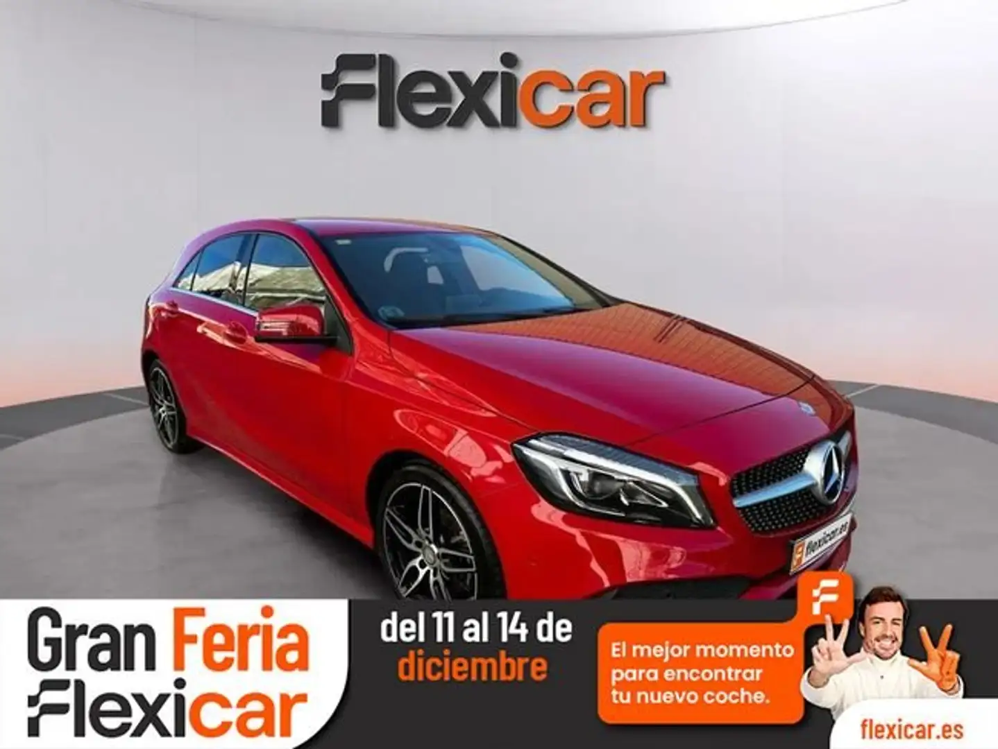 Mercedes-Benz A 200 200CDI BE AMG Line Rojo - 1