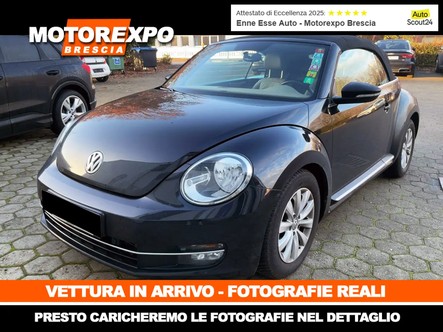 Volkswagen Maggiolino Cabrio 1.4 TSI Sport 160cv Schwarz - 1