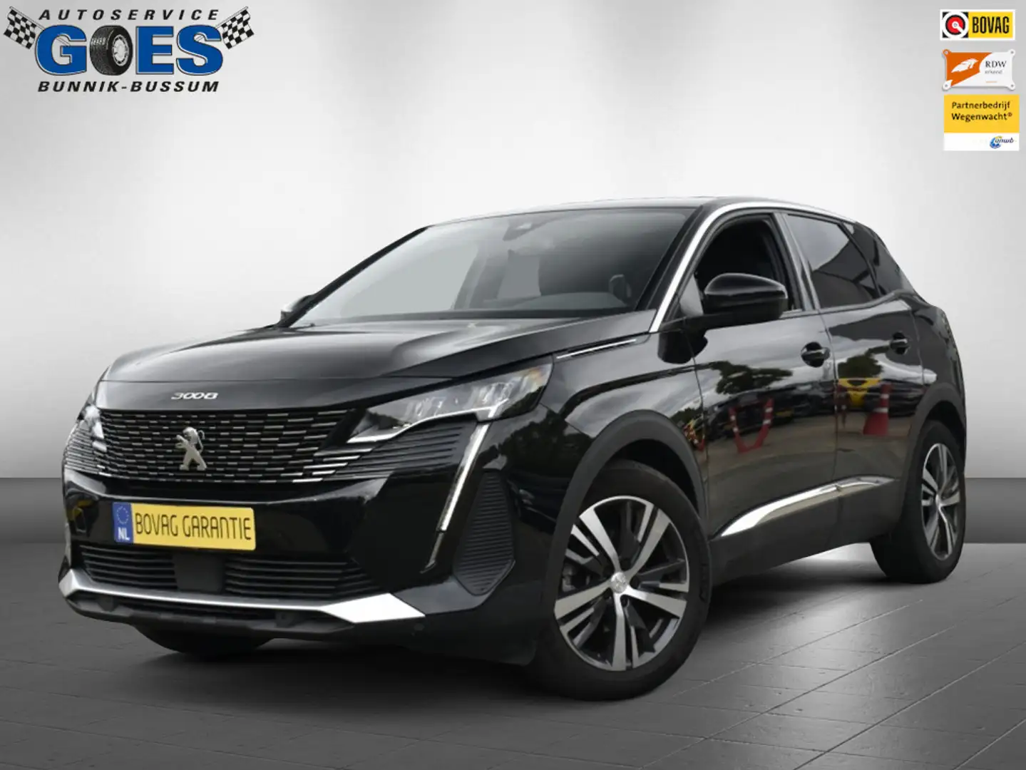 Peugeot 3008 Allure Pack/stoelverw/clima/carplay/camera Noir - 1