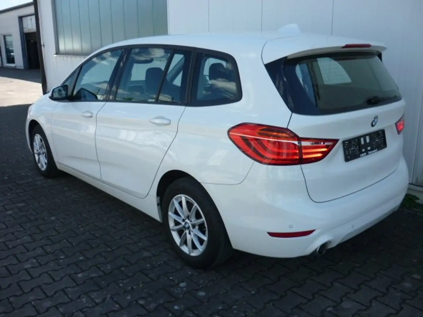 BMW 216 d GranTourer, 1.Hd. Klima NAVI LED ALU Bus.-P. PDC Blanc - 2