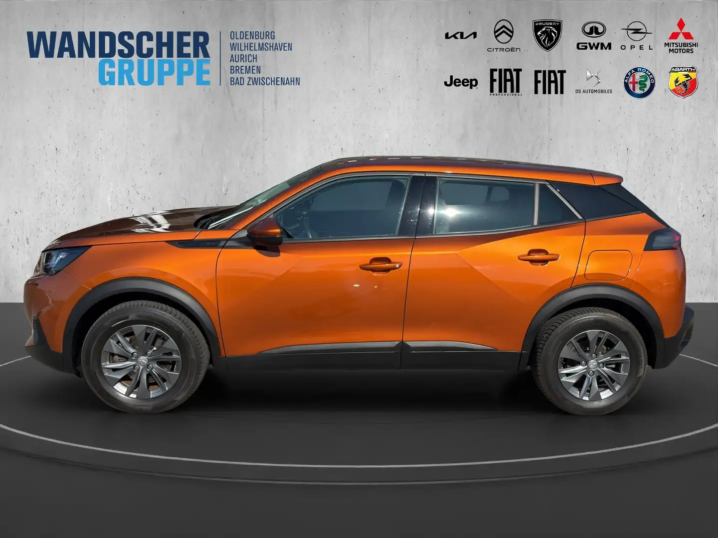 Peugeot 2008 e- Elektromotor 136 (e-) e- Active Pack Orange - 2