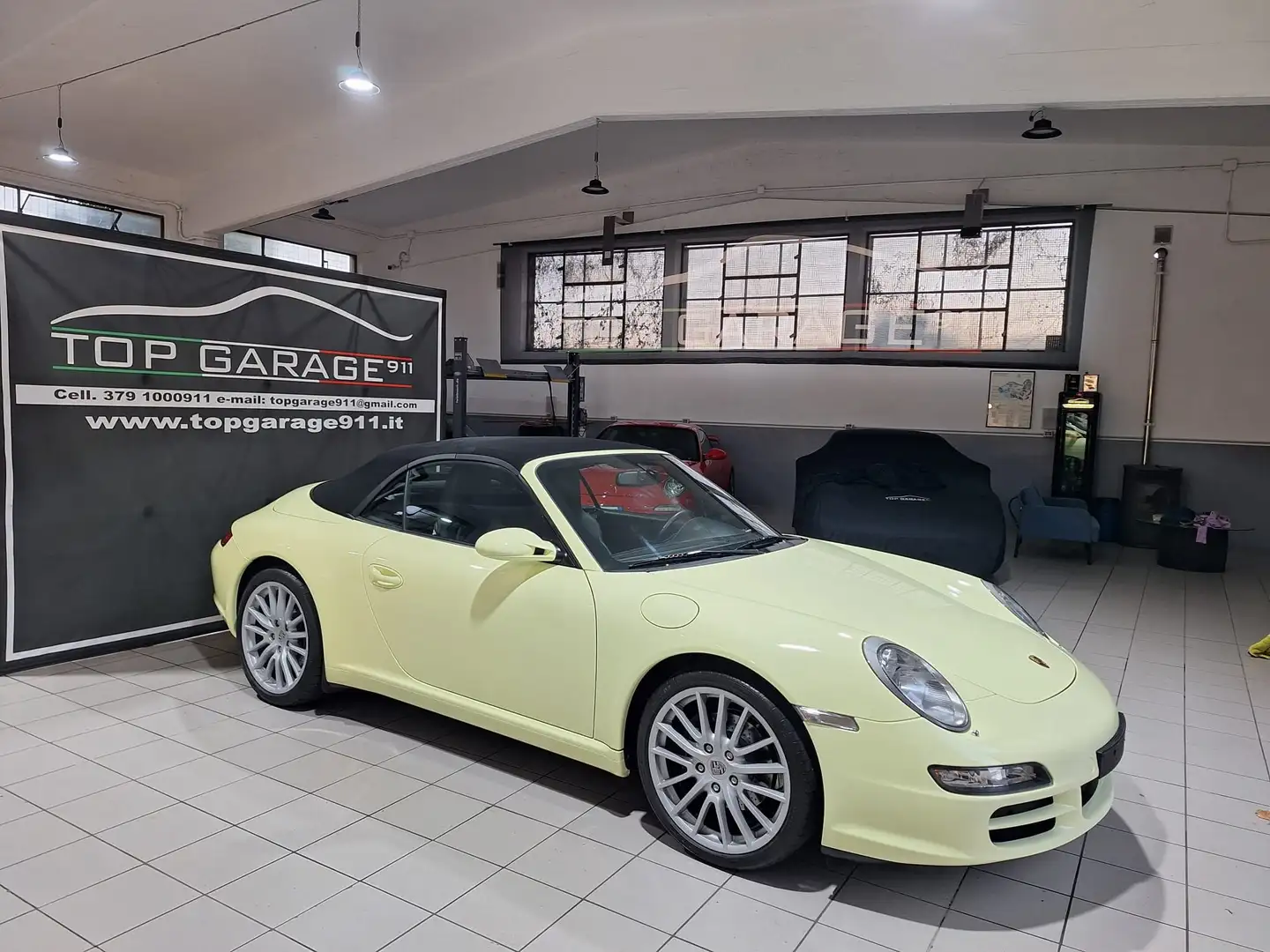 Porsche 997 911 Cabrio 3.6 Carrera 325cv RARISSIMA! Giallo - 1