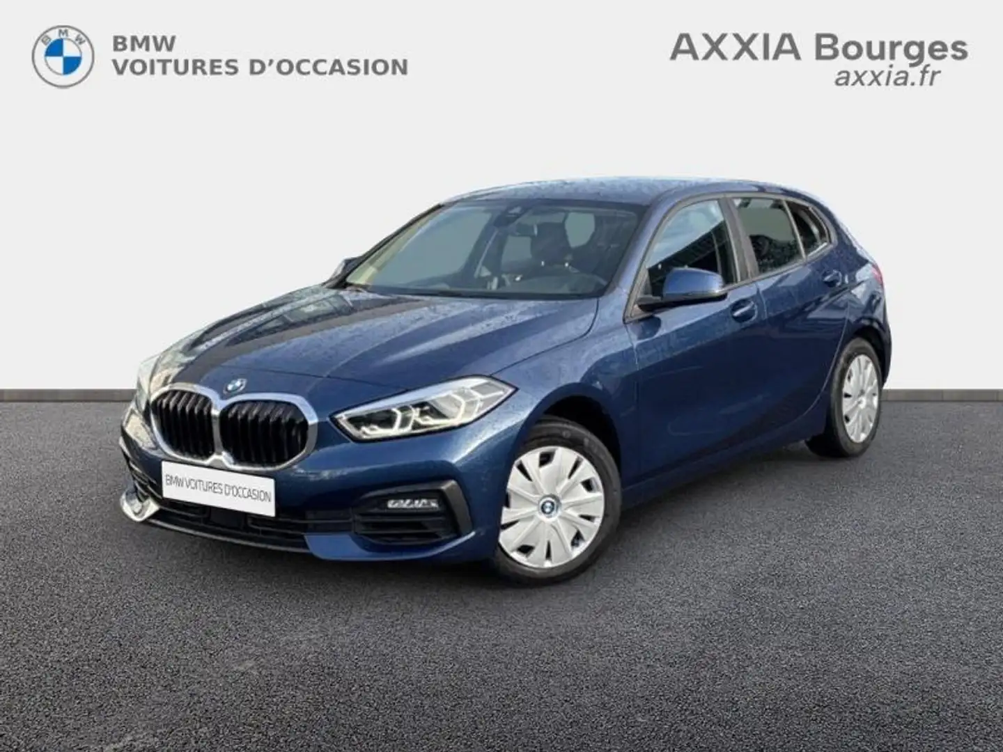 BMW 116 116i 109ch Bleu - 1