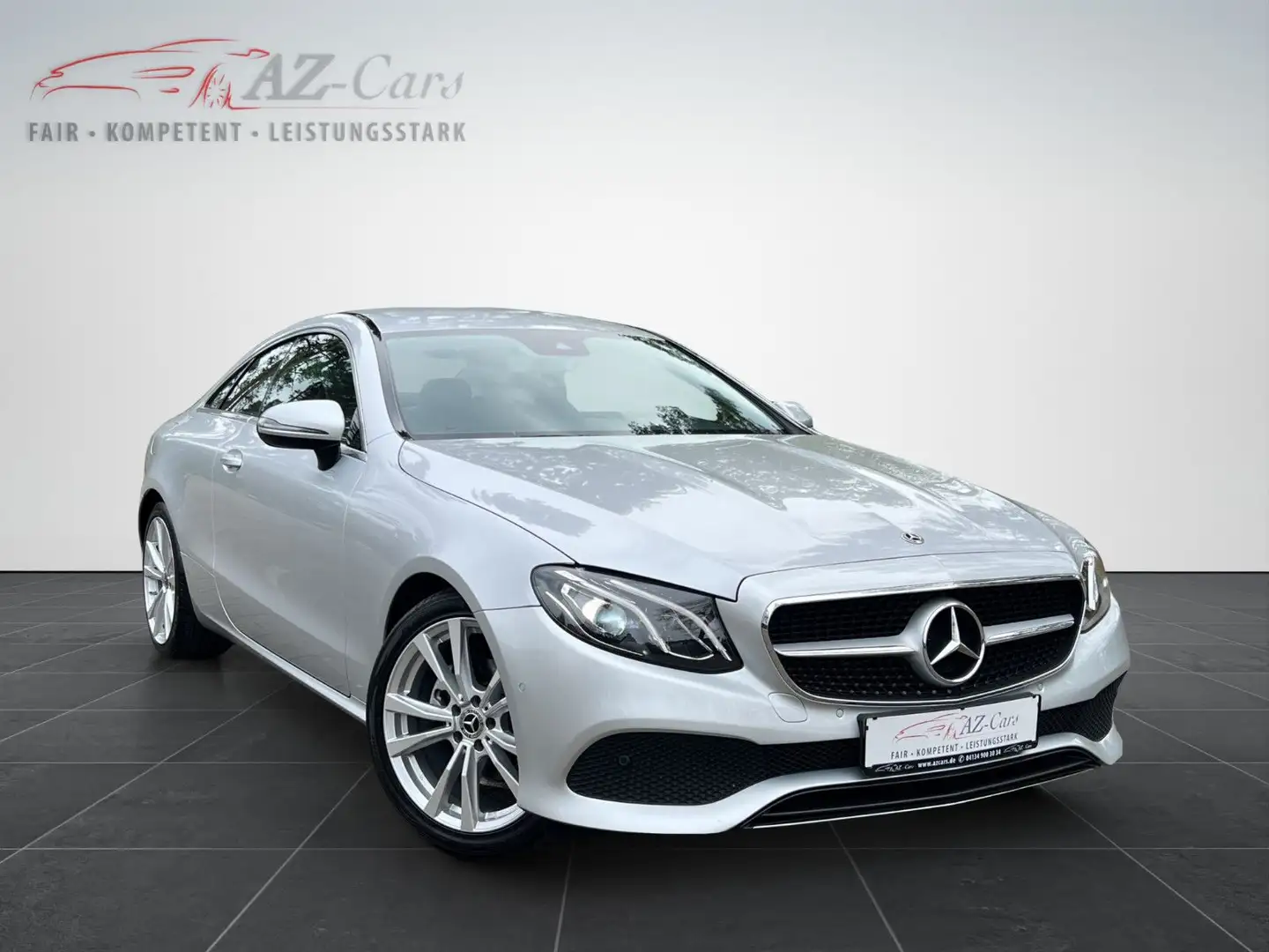 Mercedes-Benz E 200 Coupe Avantgarde*AUTOMATIK*NAVI*LED*KAMERA Argent - 1