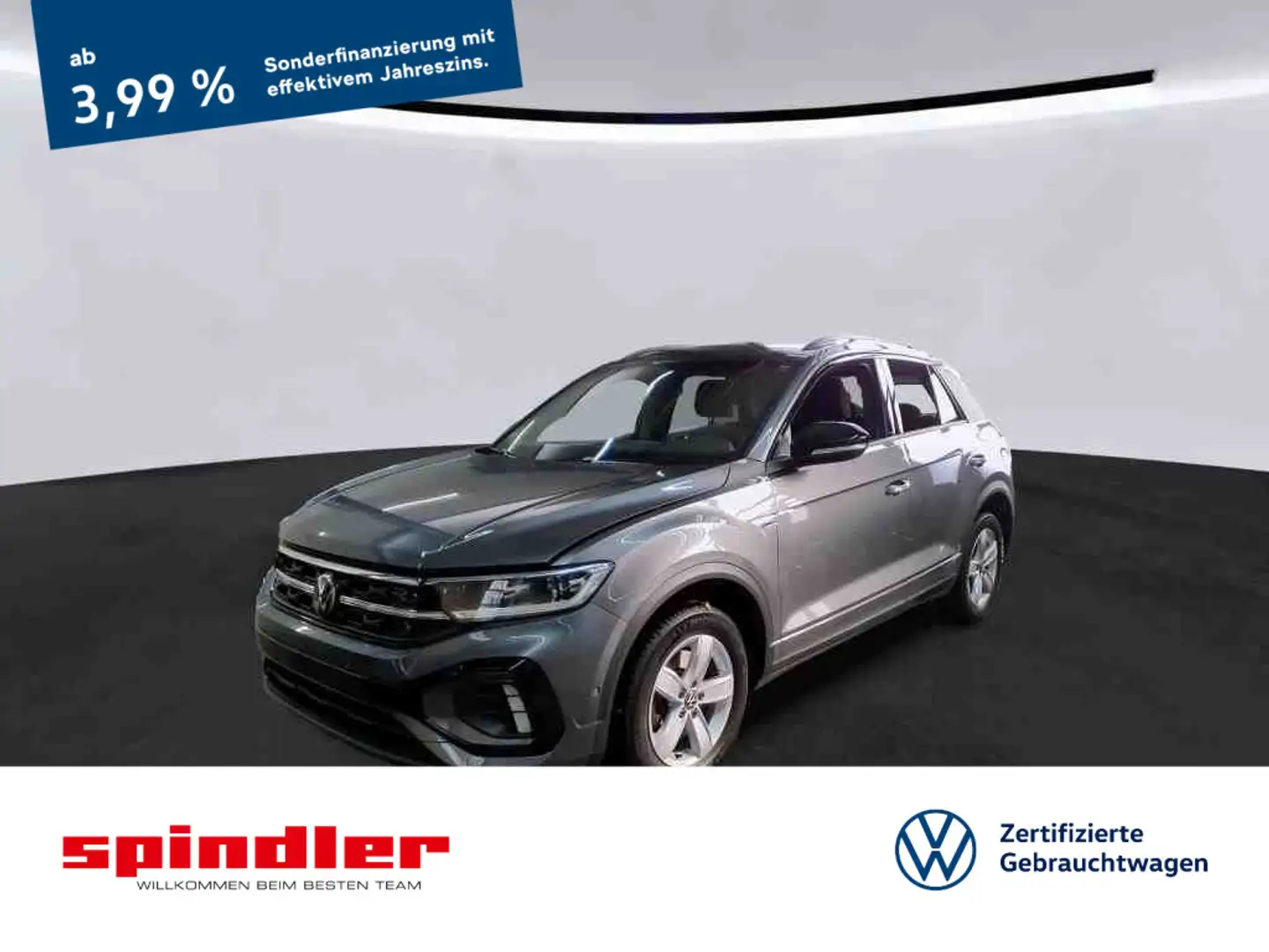 Volkswagen T-Roc R-Line Black 2.0 TSI 4M DSG / Matrix, AHK Grau - 1