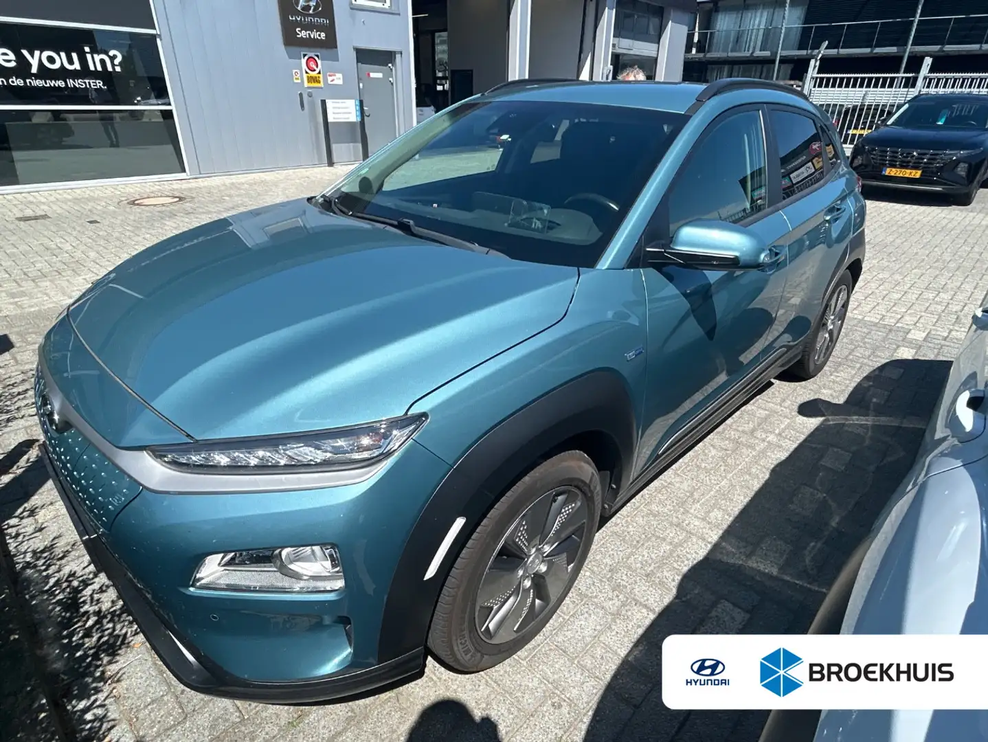 Hyundai KONA EV Premium 64 kWh Verwacht! | Afneembare trekhaak Blauw - 1