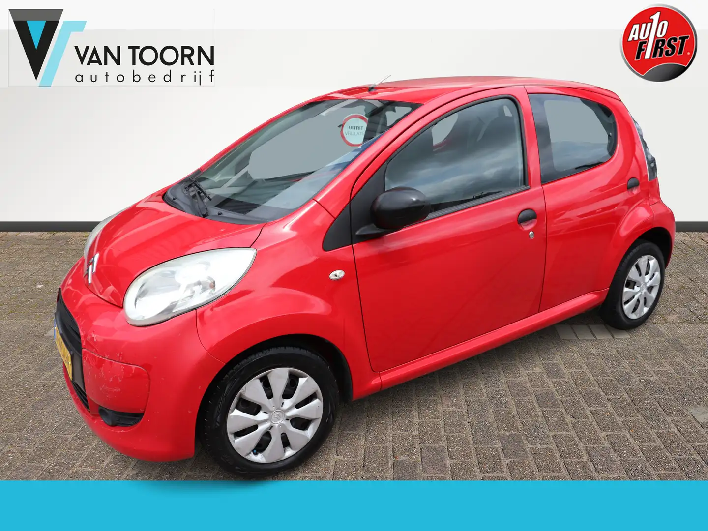 Citroen C1 1.0-12V Ambiance, APK tot 28-07-2026 . Rood - 1