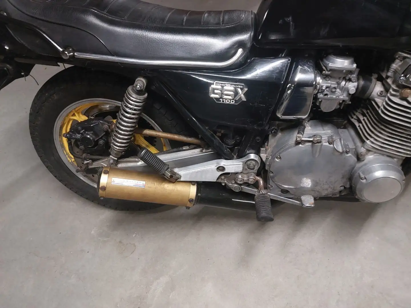 Suzuki GSX 1100 GSX1100ET Чёрный - 2