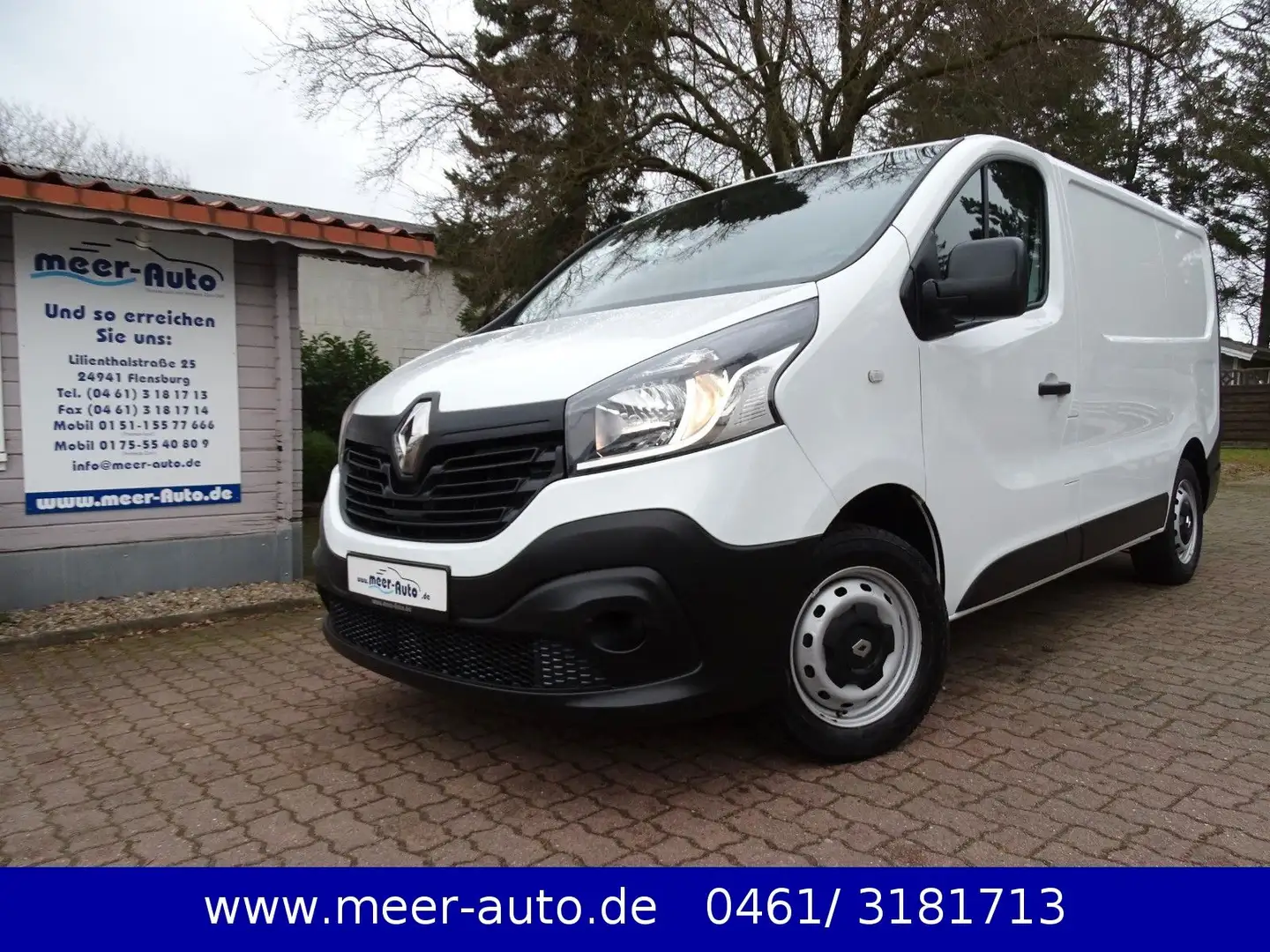 Renault Trafic Kasten L1H1 2,8t Komfort BT-Telefon/PDC Weiß - 1