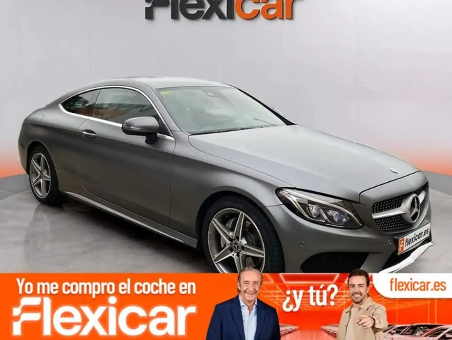Mercedes-Benz C 220 Coupé d Gris - 1