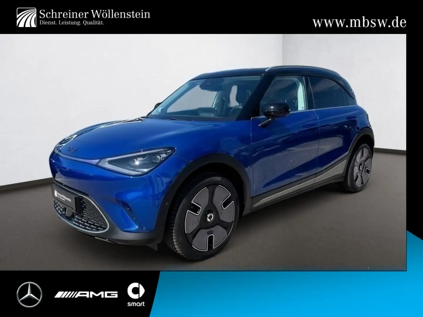 smart #1 Premium 360°*Pano*Wärmep.*Matrix*Dist Bleu - 1