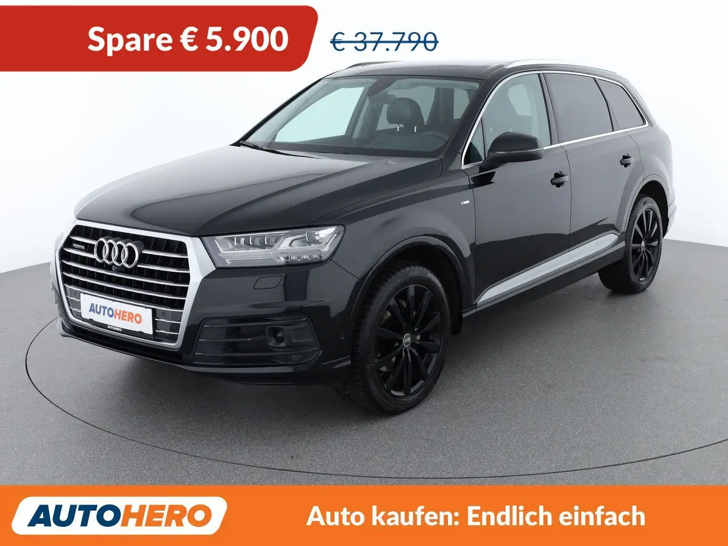 Audi Q7 3.0 V6 TDI quattro S line Schwarz - 1