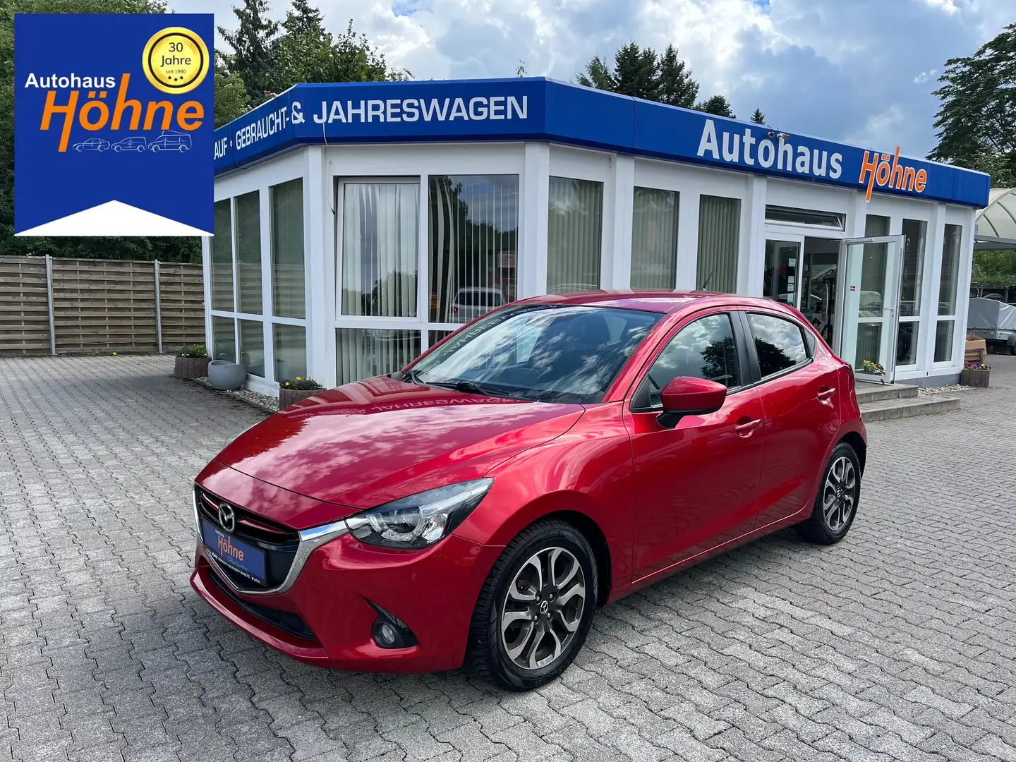 Mazda 2 2 Lim. Sports-Line-Navi-Tempomat-Spurhalteass. Rouge - 1