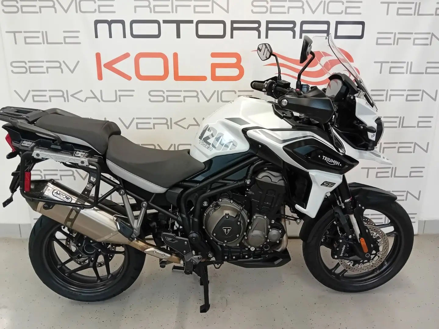 Triumph Tiger 1200 Alpine Blanco - 1