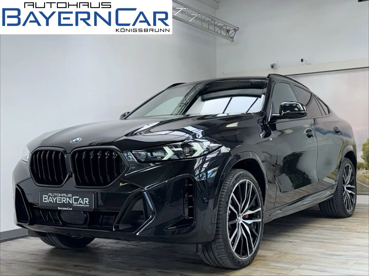 BMW X6 xDrive30d M Sport Pro 22Zoll Pano ACC 360° Zwart - 1
