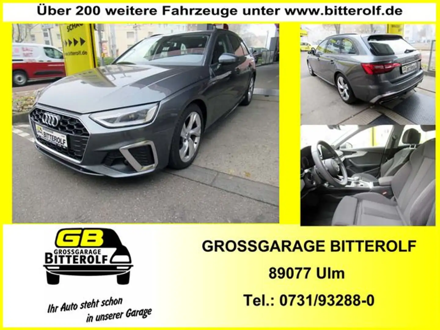 Audi A4 Avant 35TDI S Line S Tron Navi+/Virt/SHZ/PDC/ Grau - 1