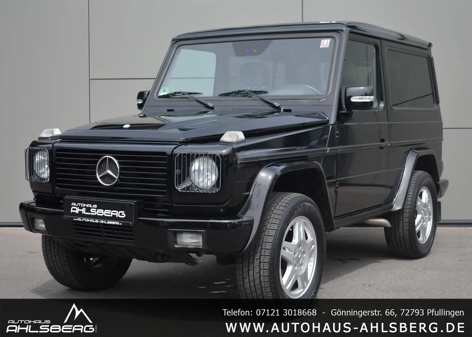 Mercedes-Benz G 270 CDI Kurz AHK/El.Sitze/Memory/Tempomat/MFL Schwarz - 1