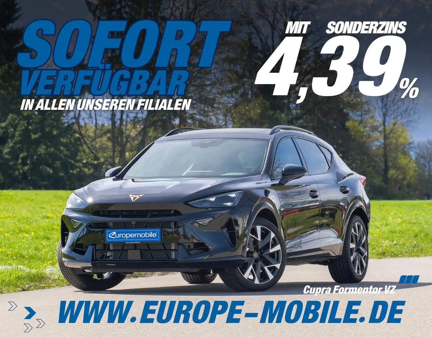 CUPRA Formentor VZ 2.0 TSI 333 DSG 4Drive (Lager) LED/PANO/WINT... Schwarz - 1