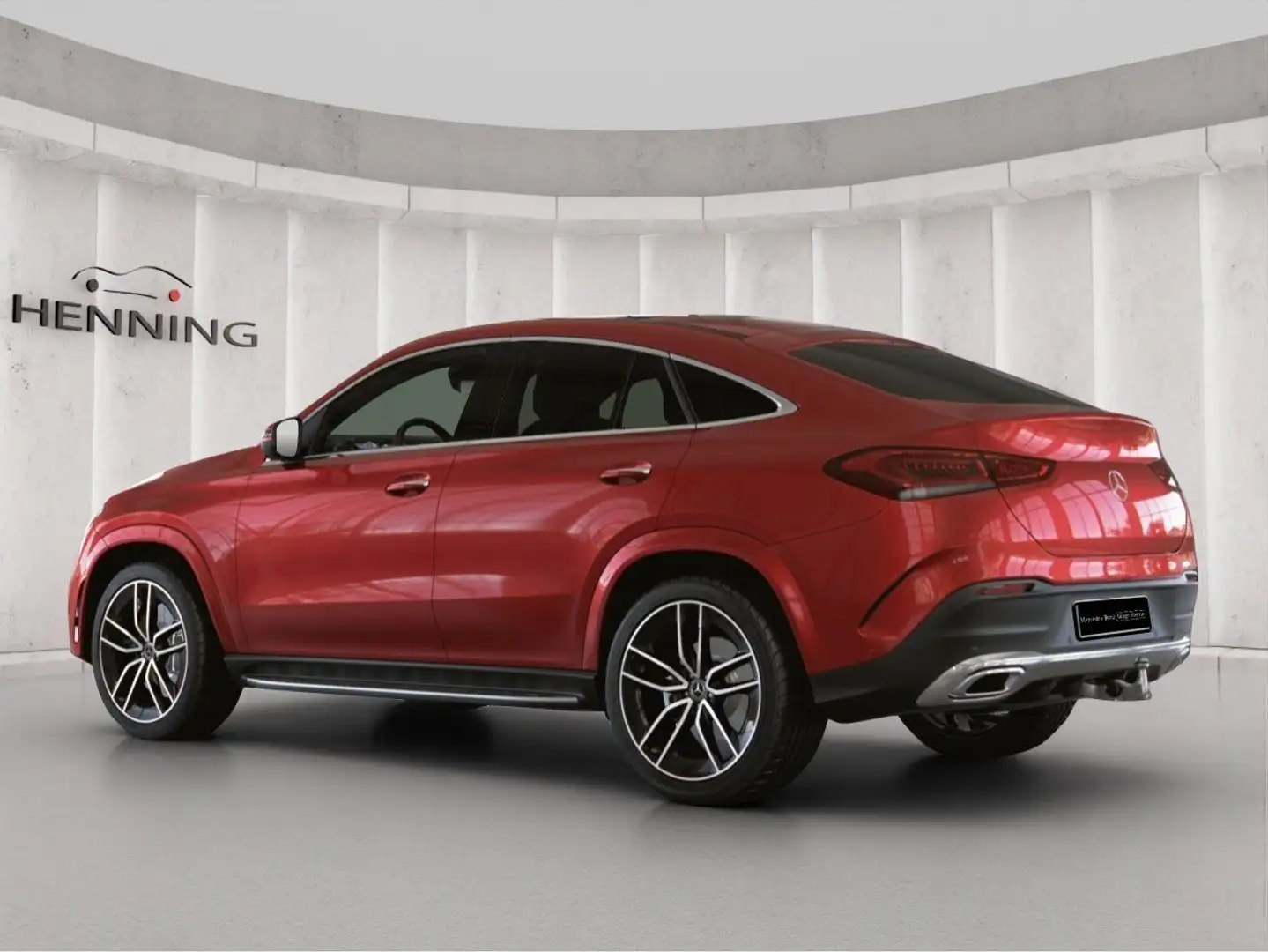 Mercedes-Benz GLE 400 d Coupé AMG Panoram Burmester Standh. AHK Rouge - 2