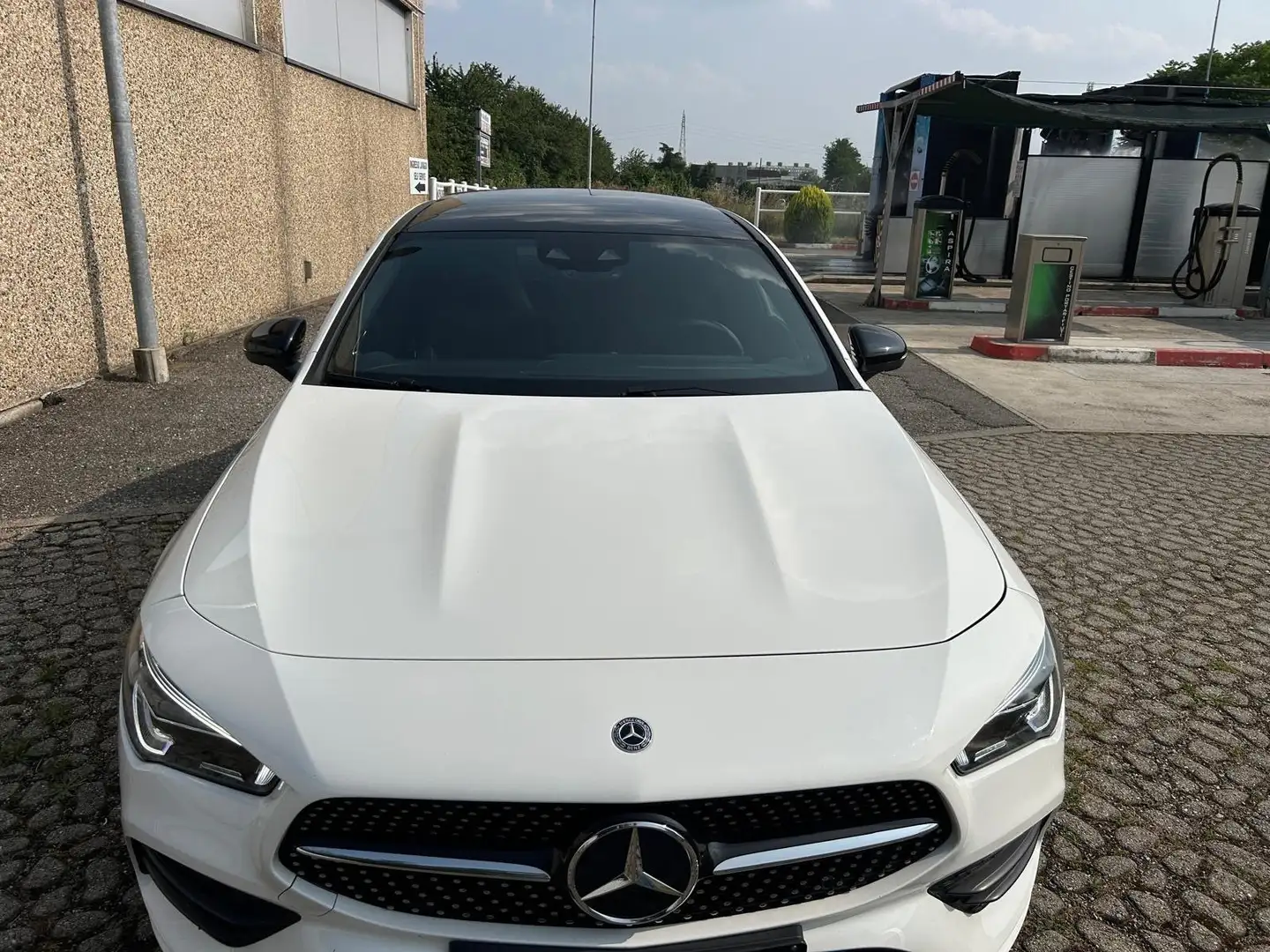 Mercedes-Benz CLA 220 tel 3498535420 CLA Coupe d Premium auto Blanc - 2