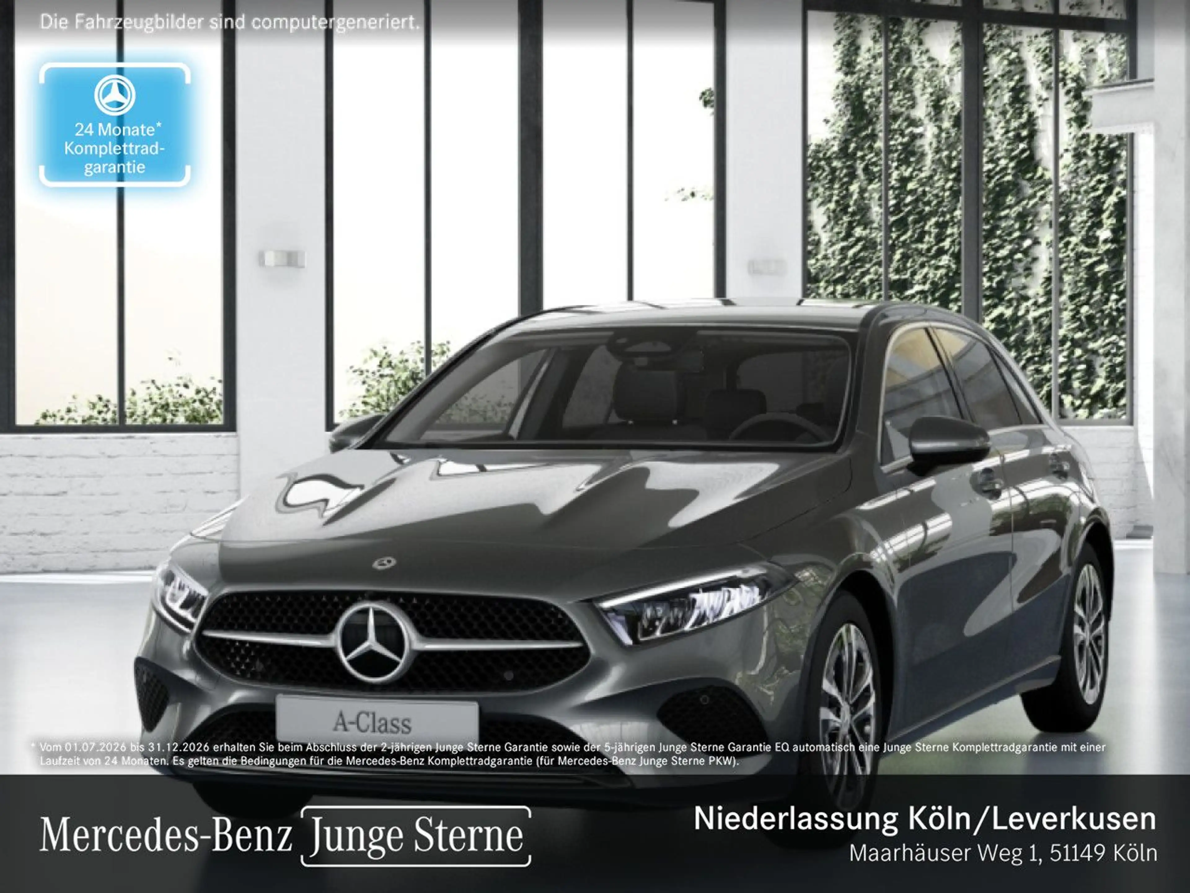 Mercedes-Benz A 200 PROGRESSIVE+AHK+LED+KAMERA+7G