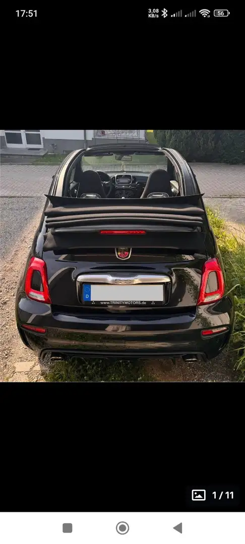 Fiat 595 Abarth 595 C Abarth Negru - 1