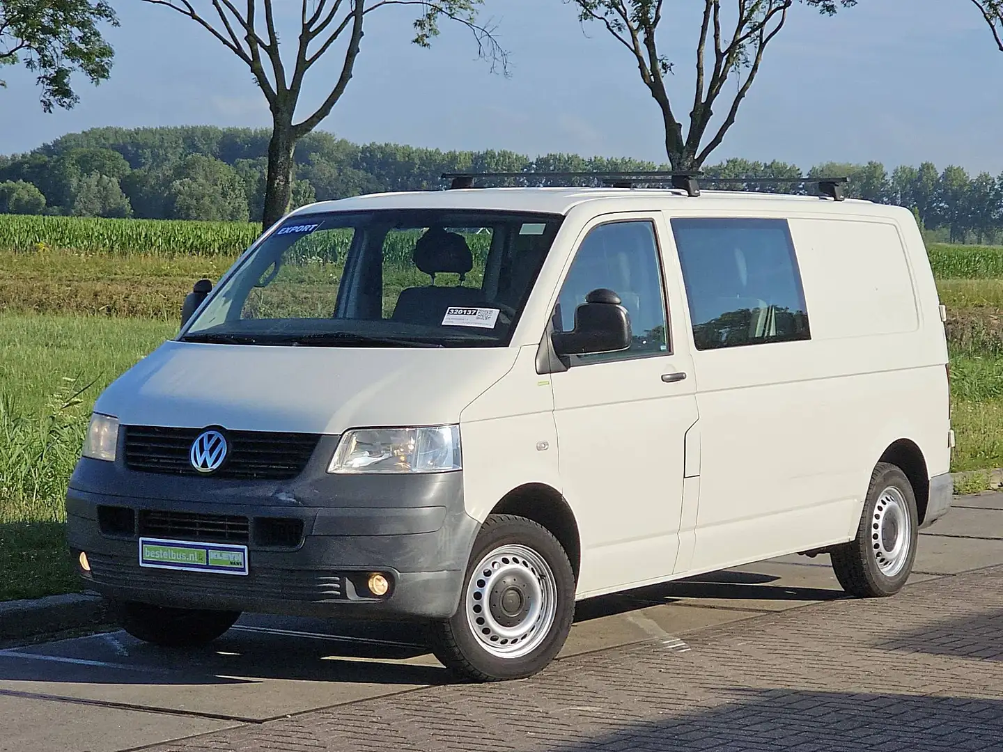 Volkswagen Transporter 1.9 TDI L2 Dubbel Cabine AC! Wit - 2