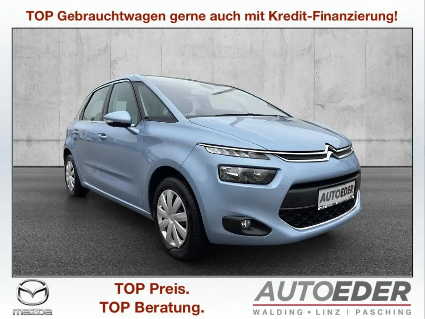 Citroen C4 Picasso BlueHDi 120 S&S Feel Edition Bleu - 1