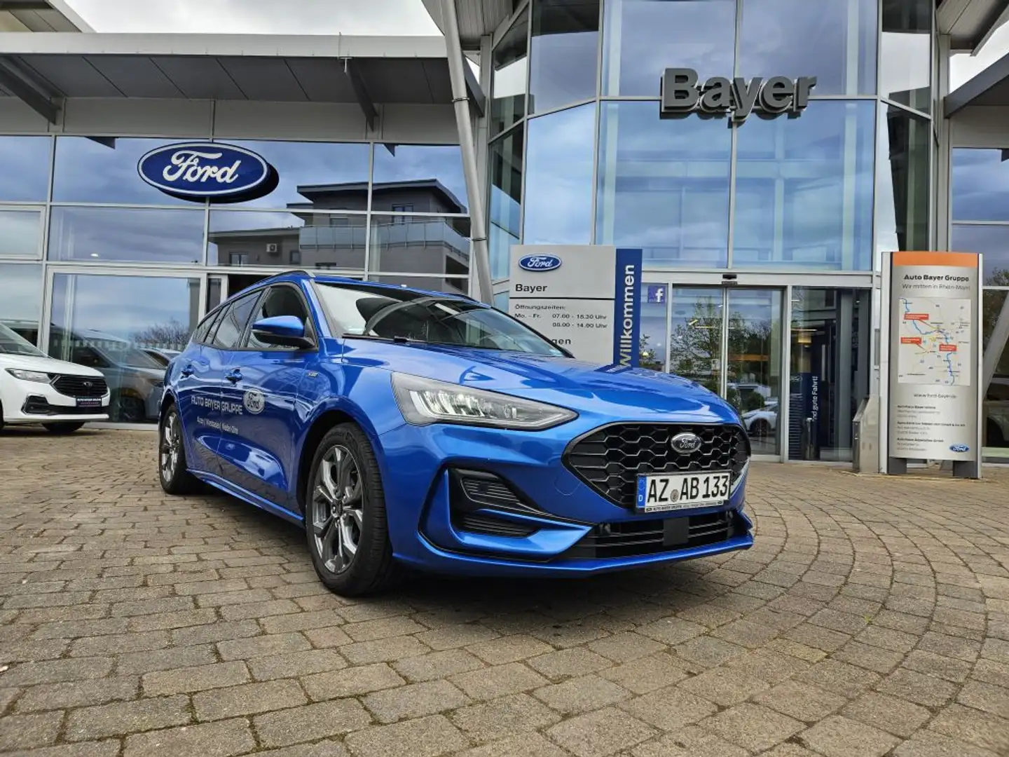 Ford Focus Turnier 1.0 EcoBoost Start-Stopp-System ST-LINE DE Azul - 1