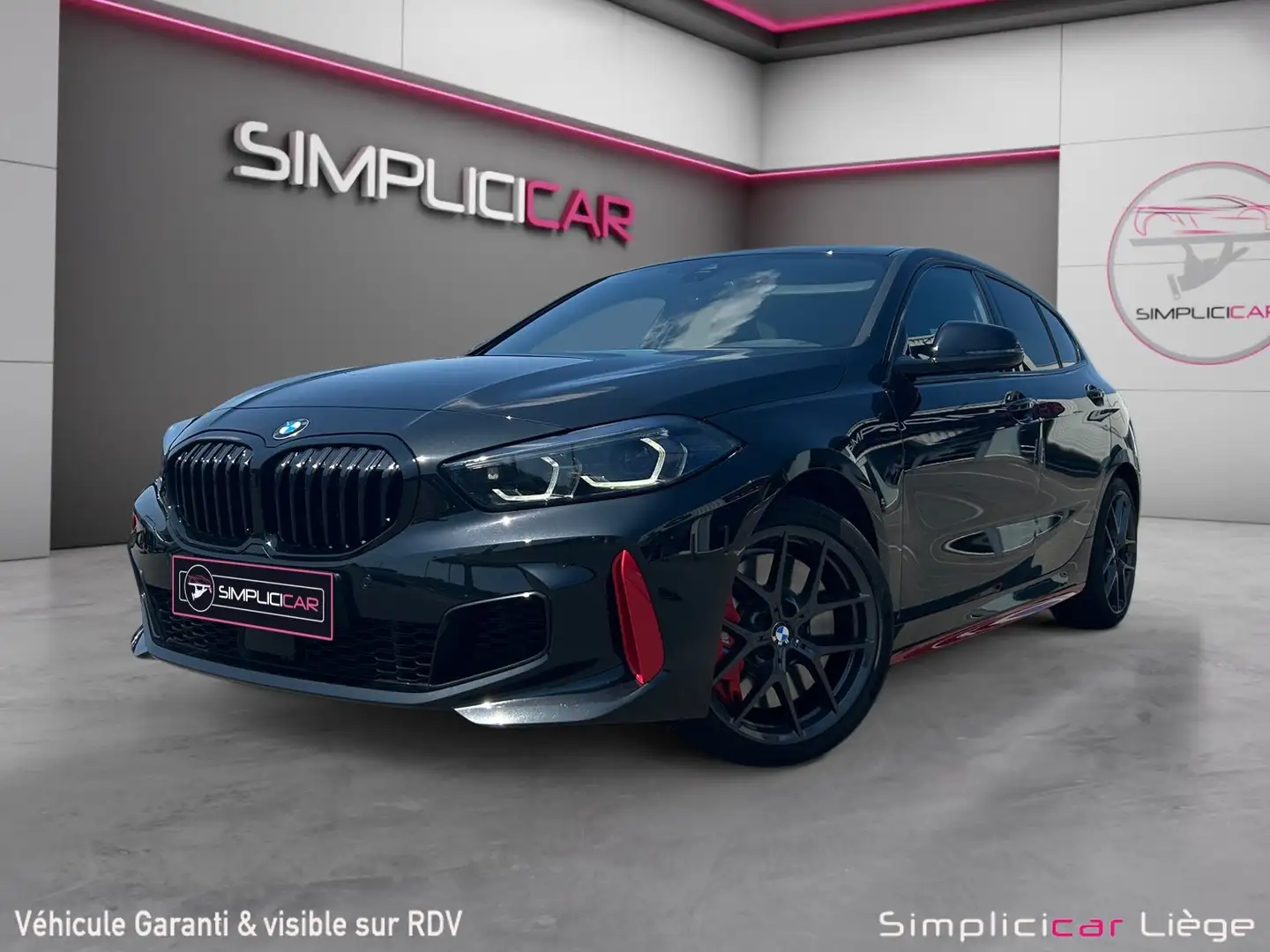 BMW 128 128tiAS OPF *GARANTIE 12 MOIS* Zwart - 2
