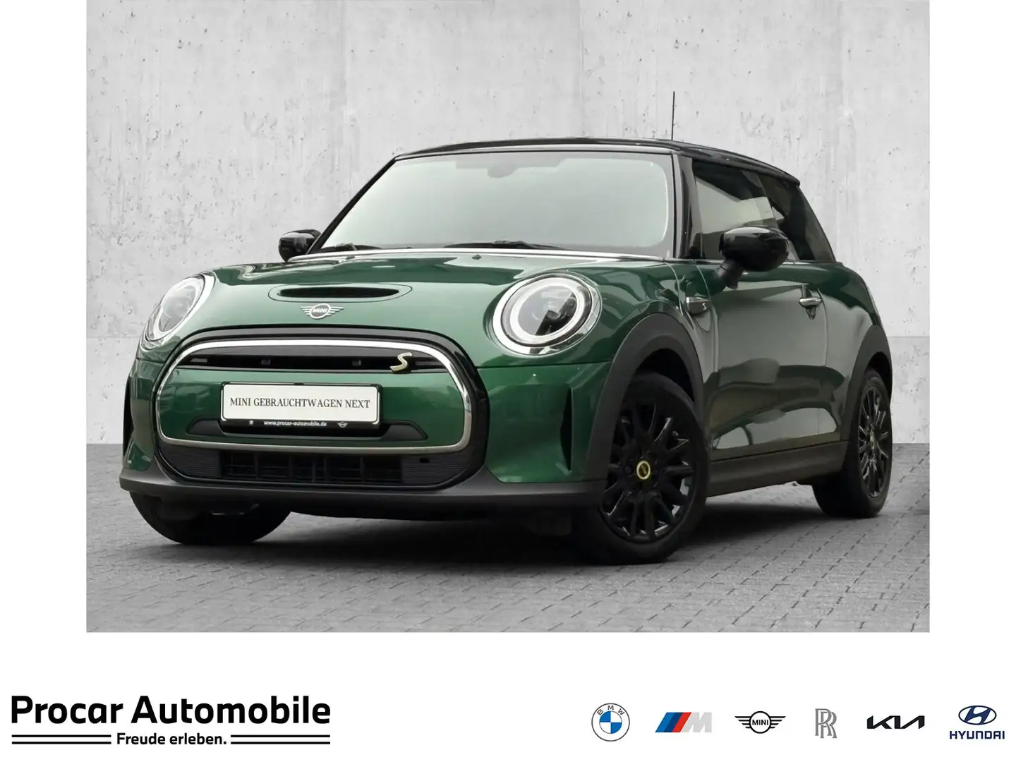 MINI Cooper SE LED Navi HuD RFK PDC DAB Shz Grün - 1