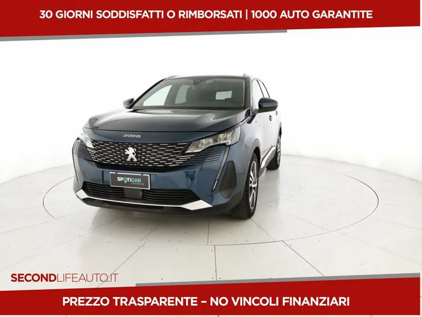 Peugeot 3008 1.6 hybrid phev Allure Pack 225cv e-eat8 Blu/Azzurro - 1