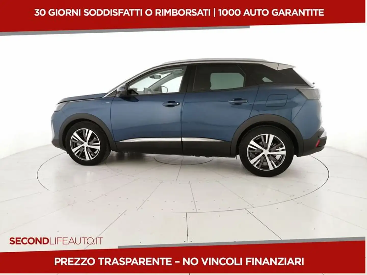 Peugeot 3008 1.6 hybrid phev Allure Pack 225cv e-eat8 Blu/Azzurro - 2