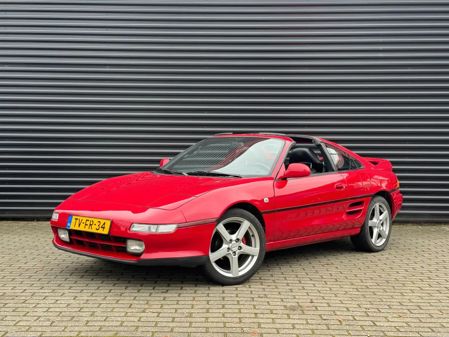 Toyota MR 2 2.0 GT-i 16V TC | Handgeschakeld | Leder | Middenm Rot - 1