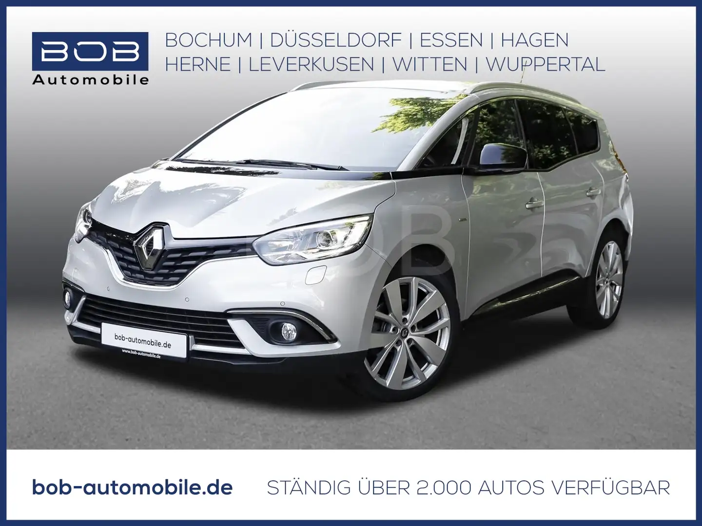 Renault Grand Scenic LIMITED Deluxe TCe 140 EDC GPF Allwetter Gris - 1