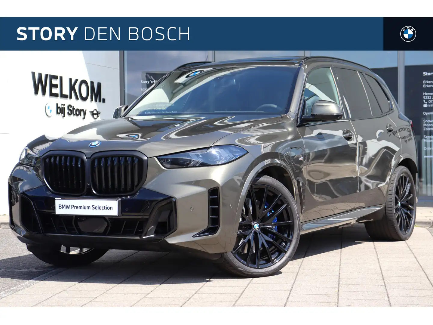 BMW X5 xDrive50e High Executive M Sport Automaat / Panora Groen - 1