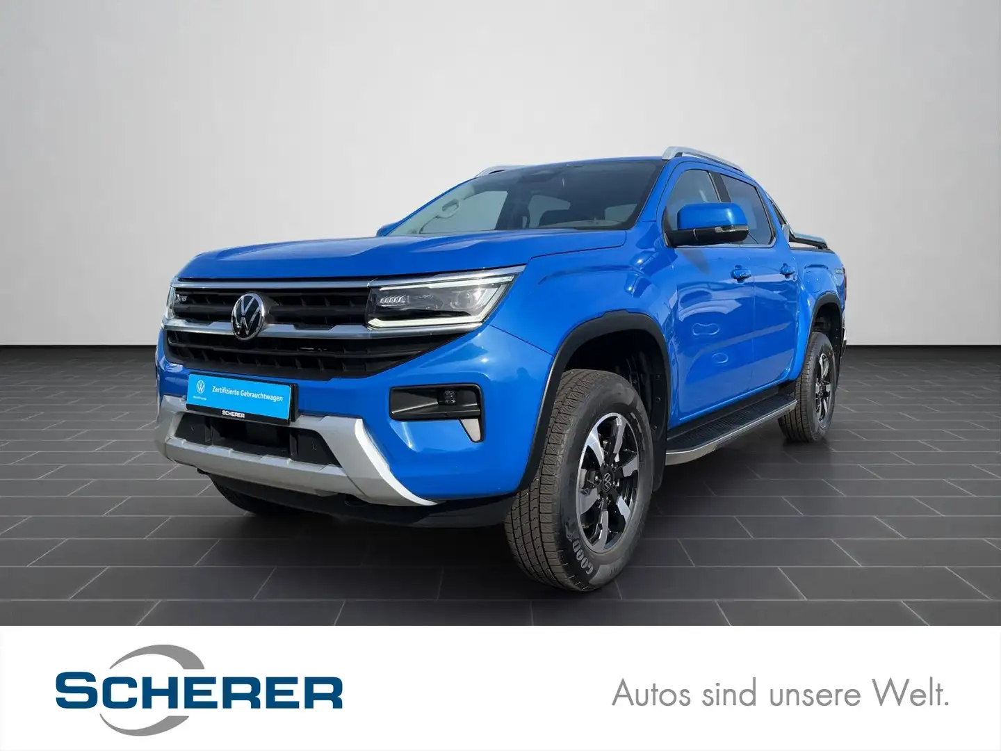 Volkswagen Amarok DoubleCab Style 3.0 TDI 4Motion MATRIX AH Blau - 1