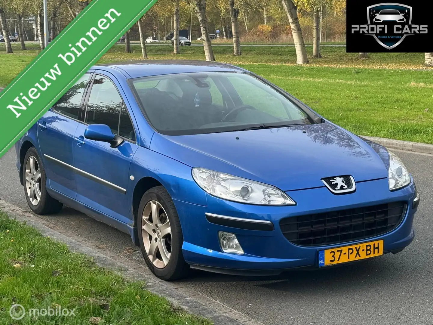 Peugeot 407 2.0-16V XS Pack Airco Navi Trekhaak Blauw - 1