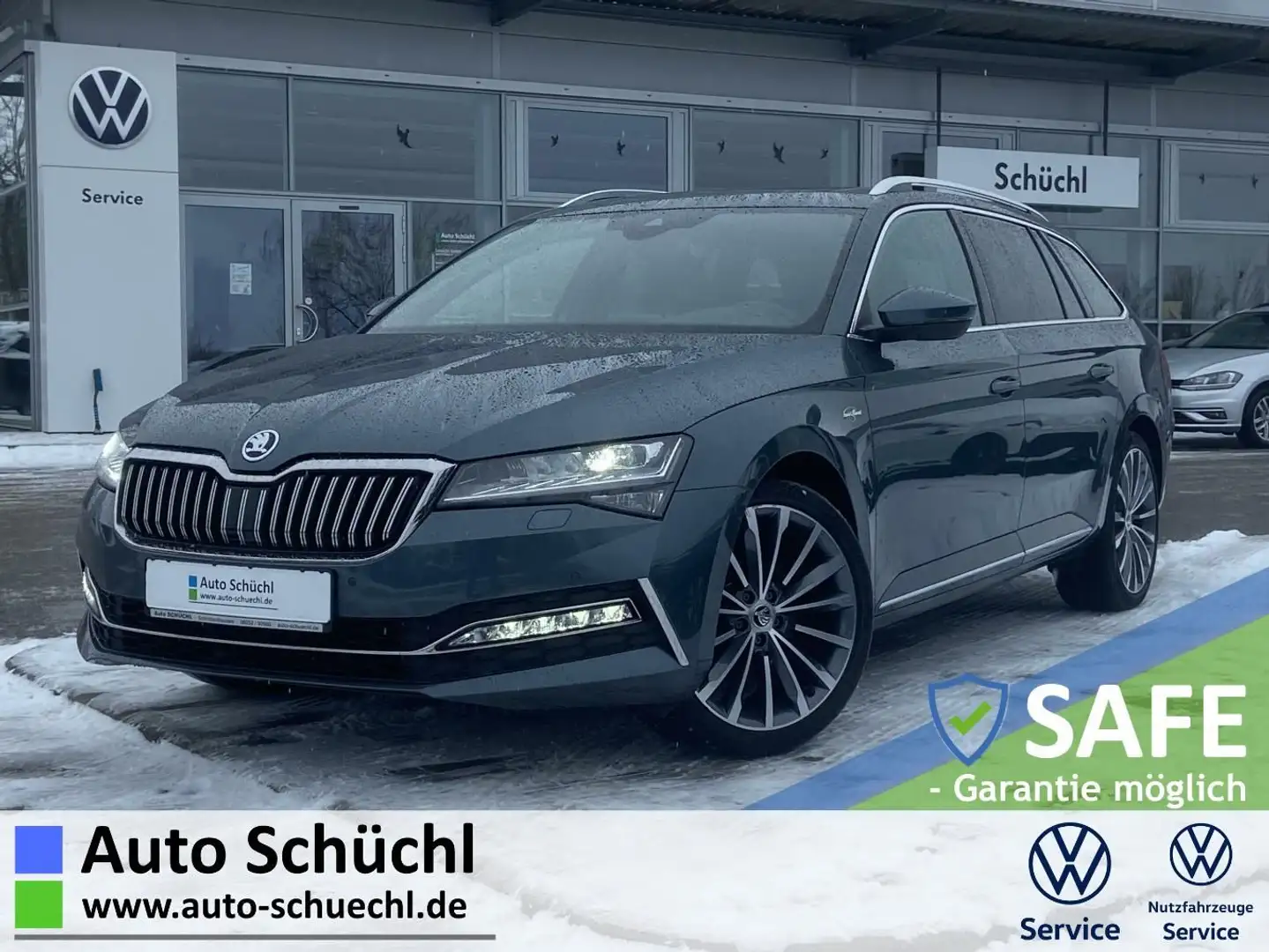 Skoda Superb Combi 2.0 TSI DSG L&K LEDER+PANO+19"+EL.H Grau - 1